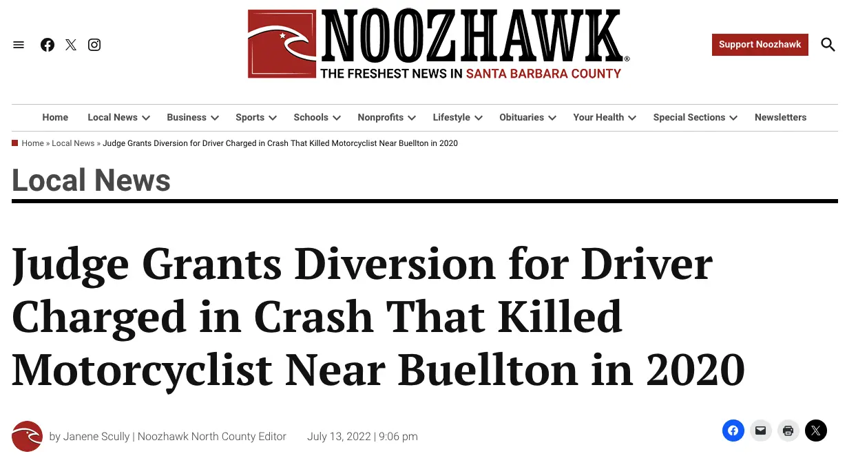 Attorney Andrew Jang fighting for the victim of vehicular manslaughter and opposing the judge's decision to dismiss the case